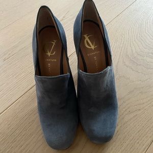 Vince Camuto suede booties